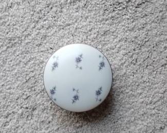 Vintage Porcelain Powder Box