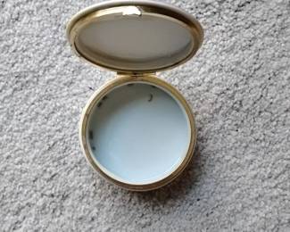Vintage Porcelain Powder Box