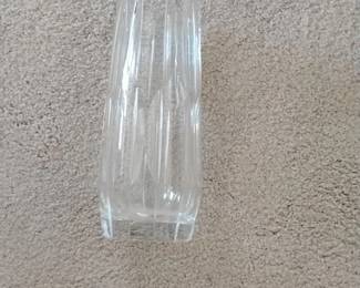 Vintage Crystal Glass Ashtray