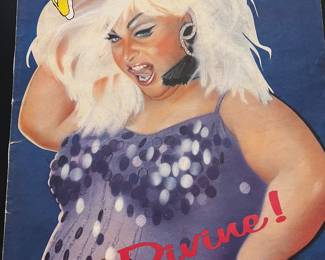 Interview Magazine - Divine and Andy Warhol