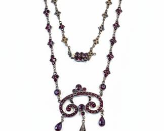 Bohemian Garnet Necklace 9 hero