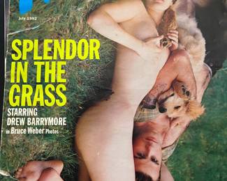 Interview Magazine - Drew Barrymore and Andy Warhol