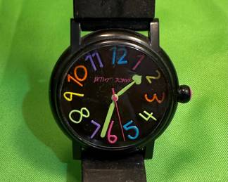 Betsy Johnson Colorful Numbers Watch 23 hero