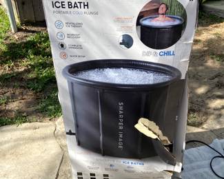 brand new, unopened bold plunge ice bath