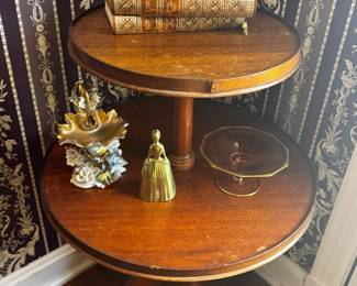 Antique Two Tiered Dumbwaiter