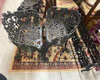 Cast Iron Chairs