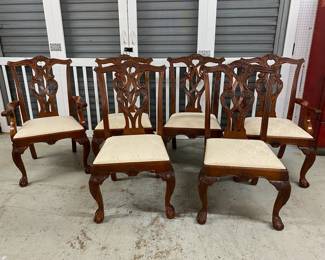 6- Dining Chairs by Stanley