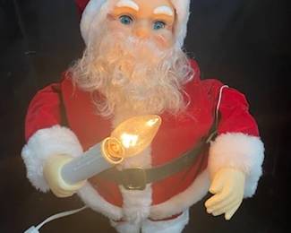 Lighted Motion Santa
