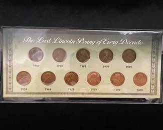 Lincoln Penny & Every Decade