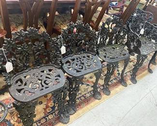 Cast Iron Chairs