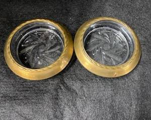 Pair Golden Ray Coasters