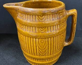 Brown Barrel Pitcher