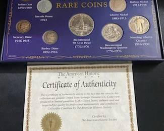 Set of America's Rare Coins