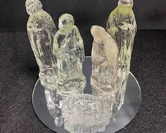 5 pc. Nativity Set w/Mirror