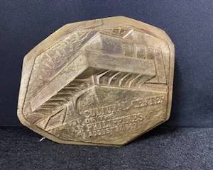 Brass Paperweight-Cultural Center of the Philippines