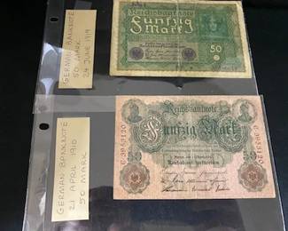 2- German Bank Notes