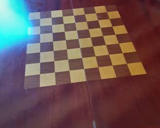 Inside top of game table