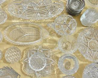 Cut and Pressed Glass