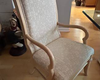 Lexington Home Brands upholstered dining chairs ~ 2 arm and 4 side chairs 