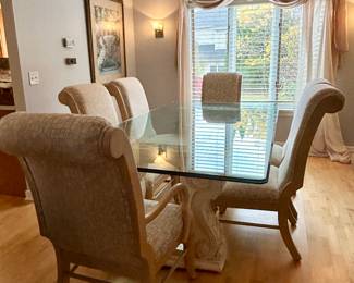 Lexington Pacific Overture Collections Dining Table with 6 Chairs