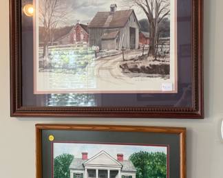 Art work, Wingard House in Lexington.