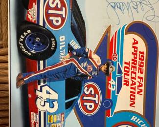 1992 Fan Appreciation Card Autographed by Richard Petty. Also have an autograph from Bobby Allison. 