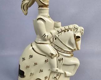 Vintage Armagnac Castagnon Knight Decanter