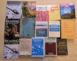 EAT142- Lot of English Grammar, Vocabulary & Advanced Writing Books