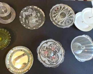 EAT016 Pedestal Cake Plates