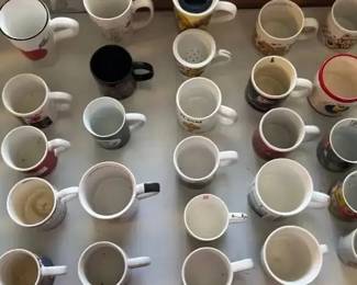 EAT064 - Huge Mug & Coffee Cup Lot - Many Designs, See Photos