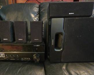 EAT163 - Sony 5.1 Surround Sound System w/Six Speakers