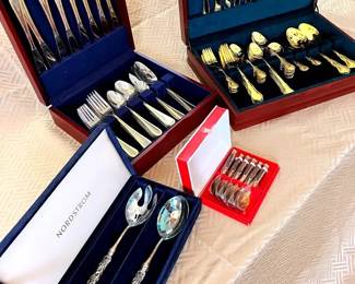 EAT081- Multiple Silverware Sets! See Photos