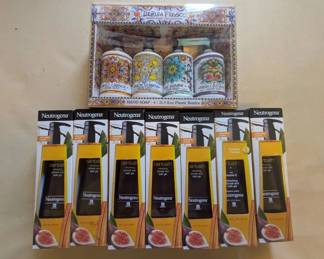 EAT160- Huge New Soap Lot - Neutrogena Rainbath & Shower Gel and Hand Soap Set 