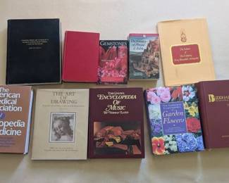 EAT102- Large Mixed Reference Book Lot