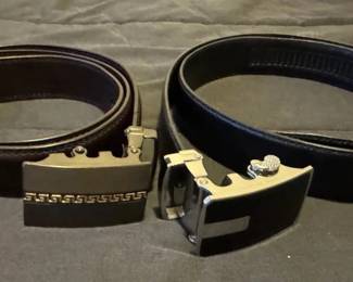 EAT341 - 2 Mens Designer Belts 