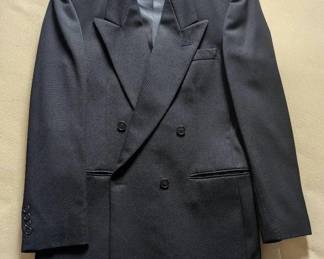 EAT236- Men's Wool Suit And Cream Blazer 