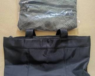 EAT048- Kipling Bag & Black Handbag – Everyday & Casual Tote Lot