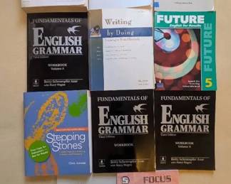 EAT158- English Grammar & Writing Book Lot