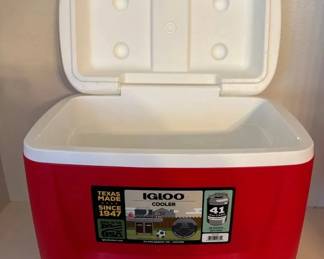 EAT220 - 26 Liter Igloo Cooler Case - Red 
