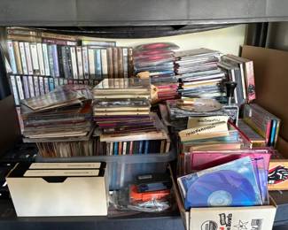 EAT035 CD And Cassette Mystery Lot 