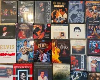 EAT195 - Large Collection of Concert DVDs and Assorted Music CDs