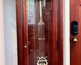 EAT125- Solid Wood Howard Miller Grandfather Clock #610-815