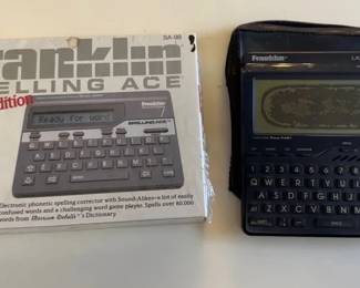 EAT231 - Franklin Spelling Ace & Language Master Set 