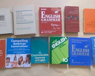 EAT114- Lot of English as a Second Language (ESL) Books – Learn & Practice English