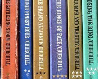 EAT173 Winston Churchill World War Two 6 Book Series 