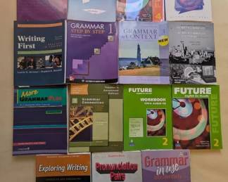 EAT145- Lot of English Grammar & Writing Workbooks