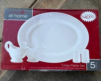 EAT130 Turkey Platter Set 