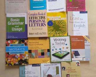 EAT156- Set of English Grammar & Writing Study Guides