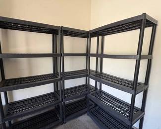 EAT328 Three Black Shelves 