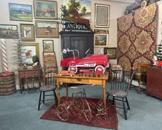 Country and Primitive Furniture, Antique Toys, Folk Art Fine Art,